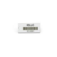 Metal Barcode Tag with Hole