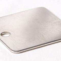 stainless steel tags with pre punched hole