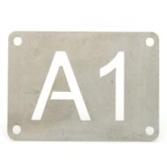 a1 metal tag